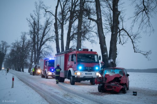 wypadek (fot. www.4lomza.pl)
